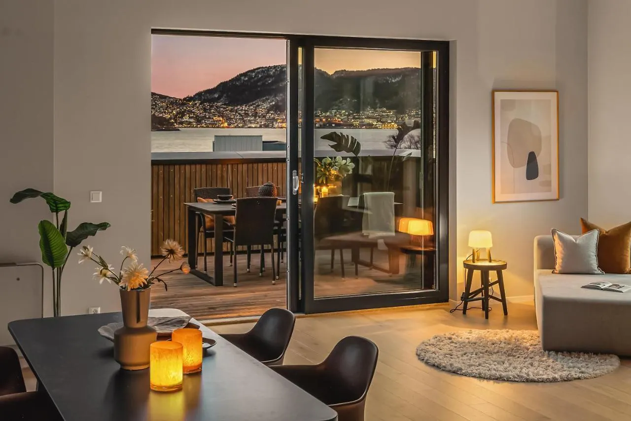 Appartamento Pent House In Bergen City Norvegia